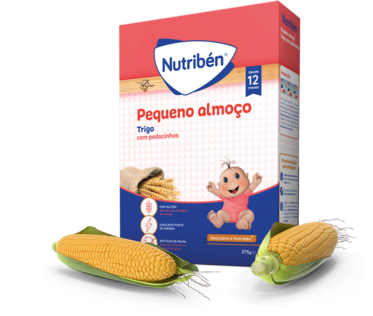 Nutriben Pequeno Almoco Trigo - 375G (Pack Duplo)