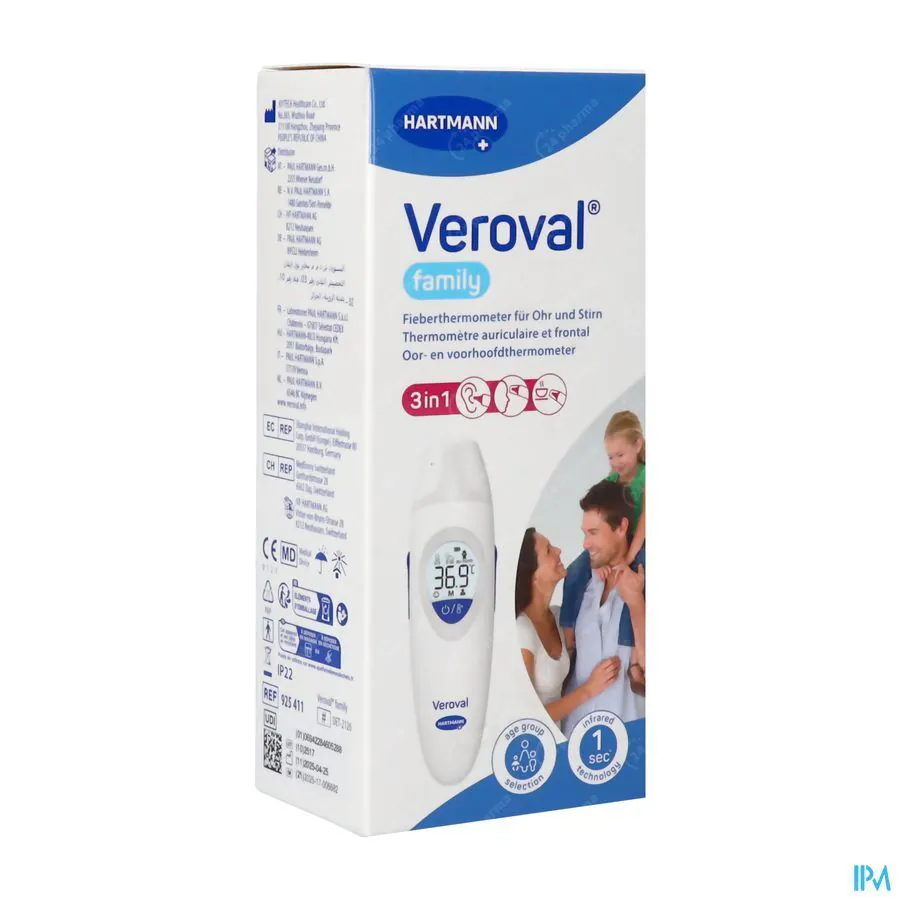 Veroval Family Termómetro IV 3Em1