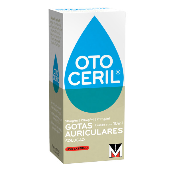 Otoceril solução otológica frasco - 10ml