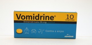 Vomidrine, 50 mg (x10 comprimidos)