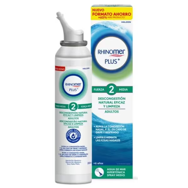 Rhinomer Plus+ Spray Nasal Força 2 - 200Ml