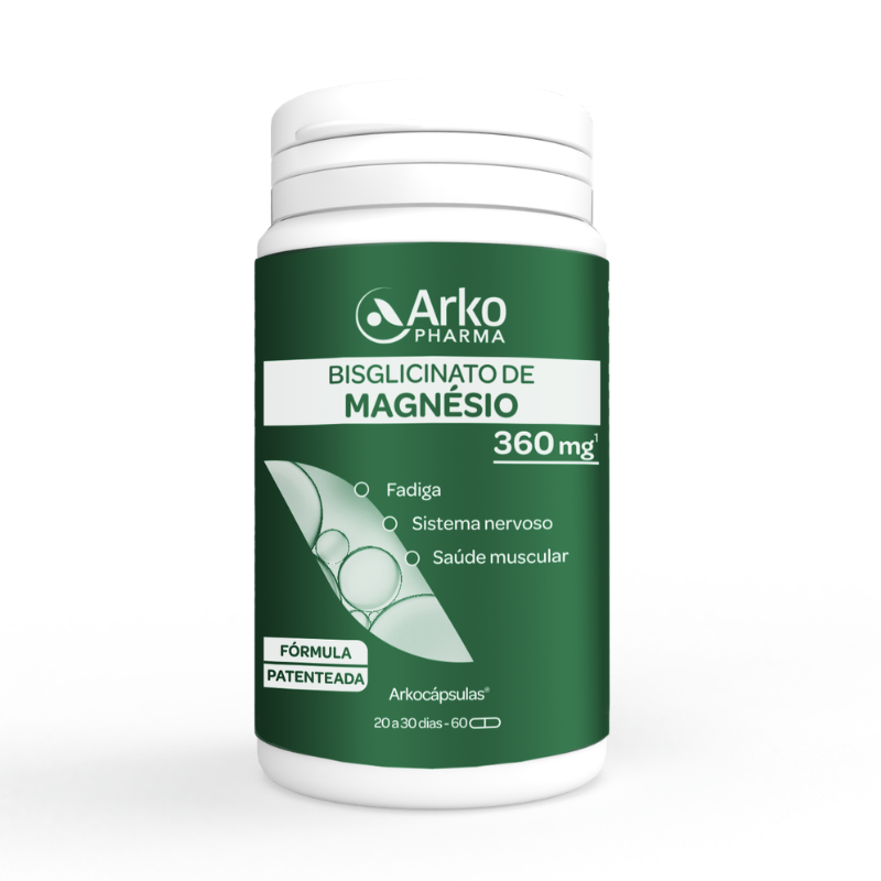 Arkocapsulas Bisglicinato Magnesio (60 capsulas)