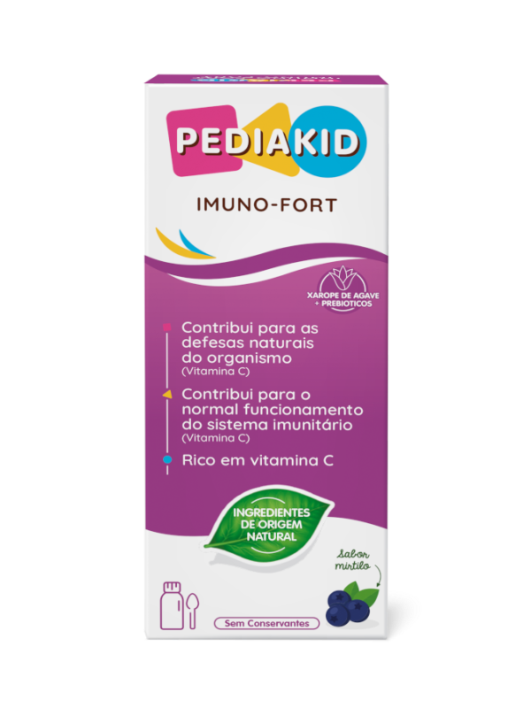 Pediakid Imuno-Fort Solução Mirtilo 125Ml