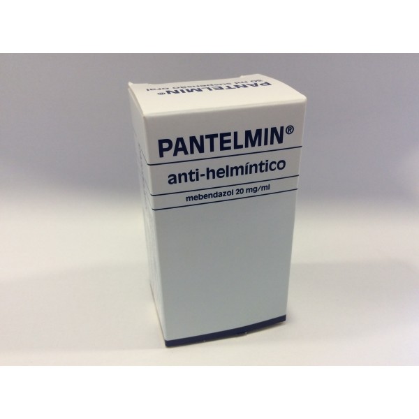 Pantelmin, 600 mg/30 ml suspensão oral medida