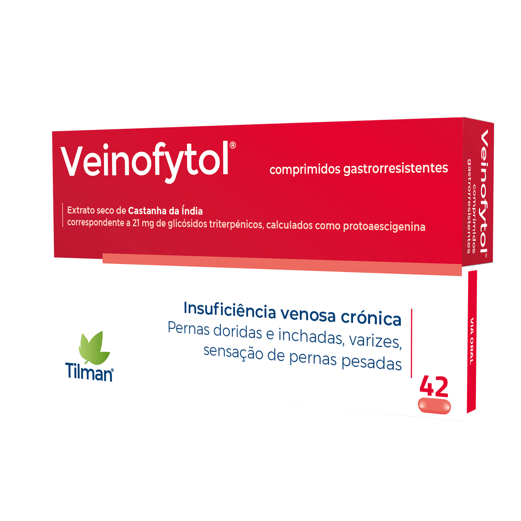 Veinofytol 21 mg x 42 comprimidos