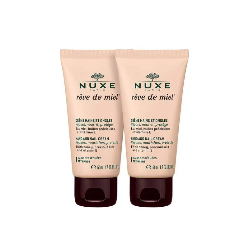 Nuxe Rêve De Miel Creme de Mãos e Unhas 2x 50ml