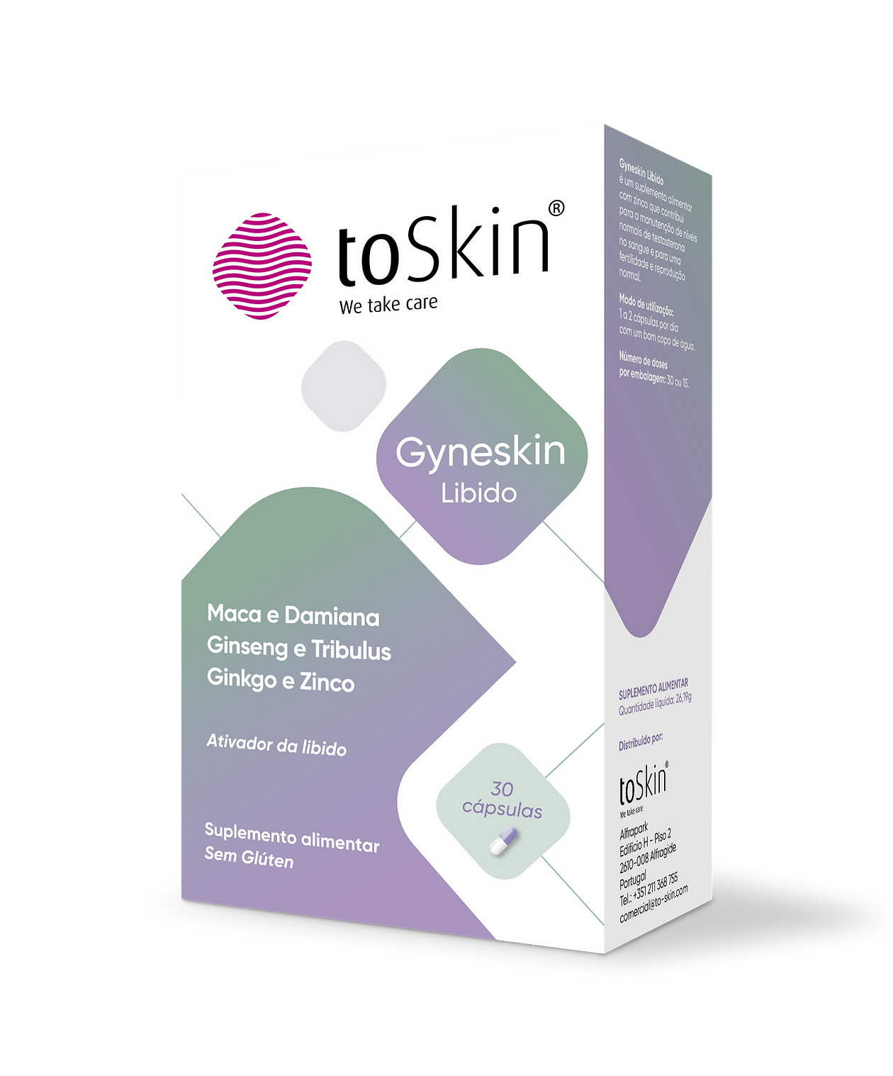 ToSkin Gyneskin Libido 30caps