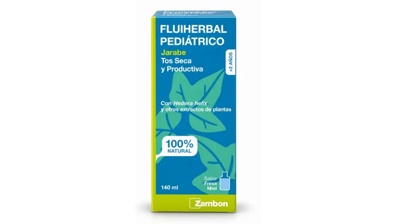 Fluiherbal Pediátrico Xarope 140Ml