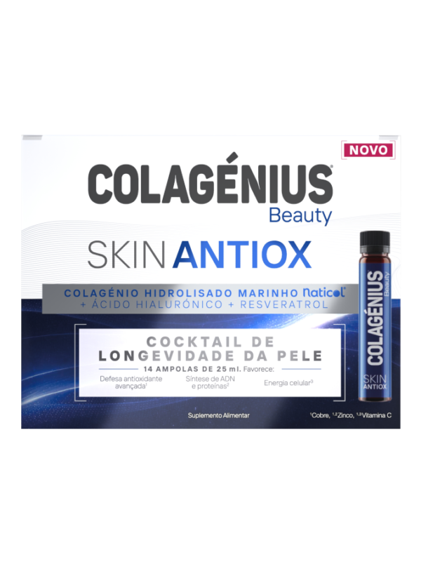 Colagenius Beauty Skinantiox - 25ml (x14 ampolas)