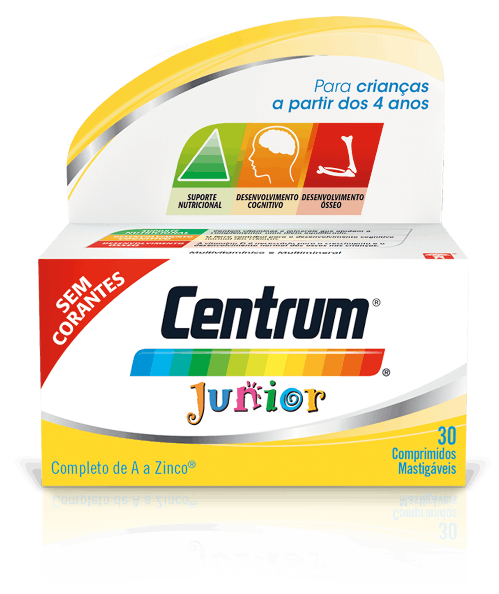 Centrum Júnior_Novo Sabor (x30 comprimidos mastigáveis)