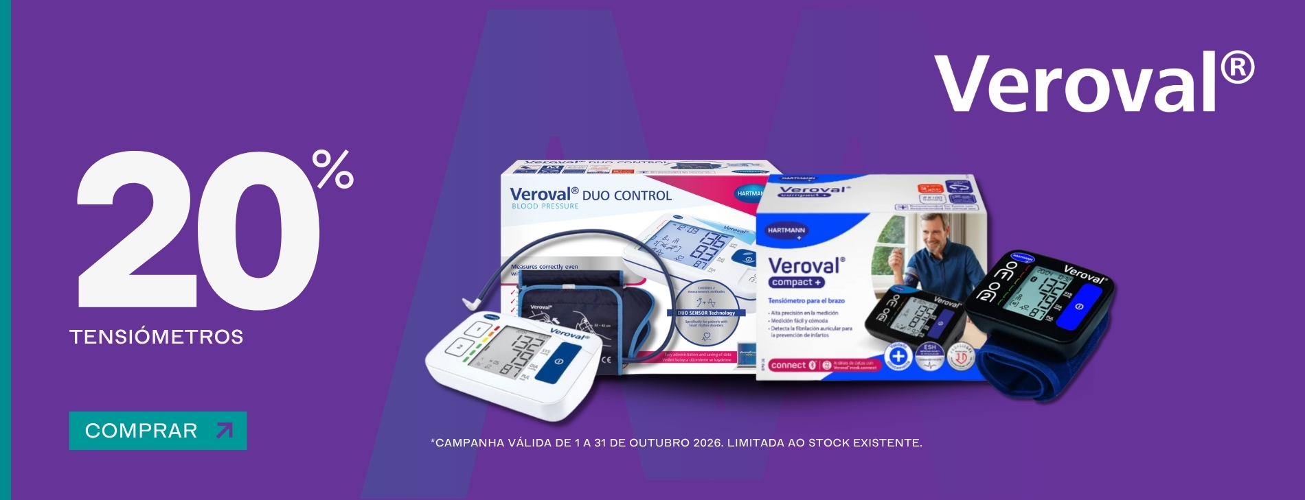 VEROVAL TENSIOMETROS 20% DESCONTO