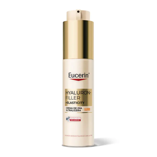 Eucerin Hyaluron-Filler Elasticity Creme Dia Ultra Light SPF50 50ml + Oferta creme noite  20ml
