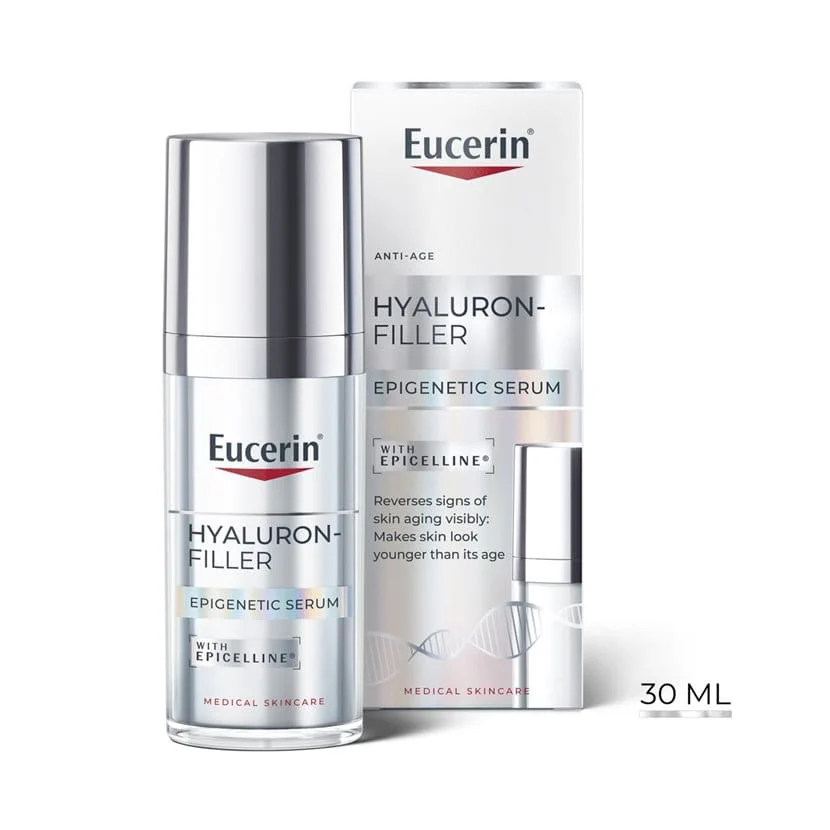 Eucerin Hyaluron-Filler Epigenetic Serum 30ml + Eucerin Hyaluron- Filler Creme dia FPS30 50ml