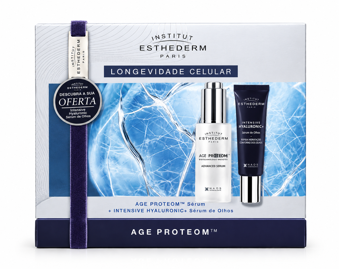 Esthederm Age Proteom Sérum 30ml + Oferta Intensive Hyaluronic Sérum de Olhos 15ml