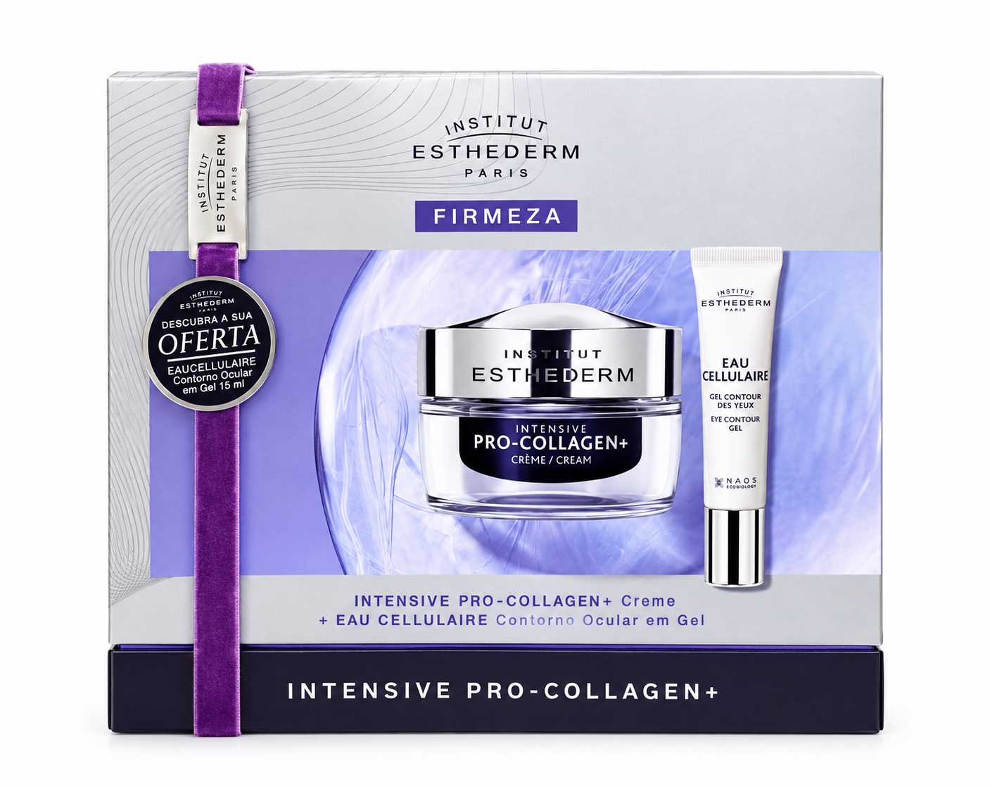 Esthederm Intensive Pro-Collagen+ Creme - 50ml + Oferta Eau Cellulaire Gel Contorno Olhos - 15ml
