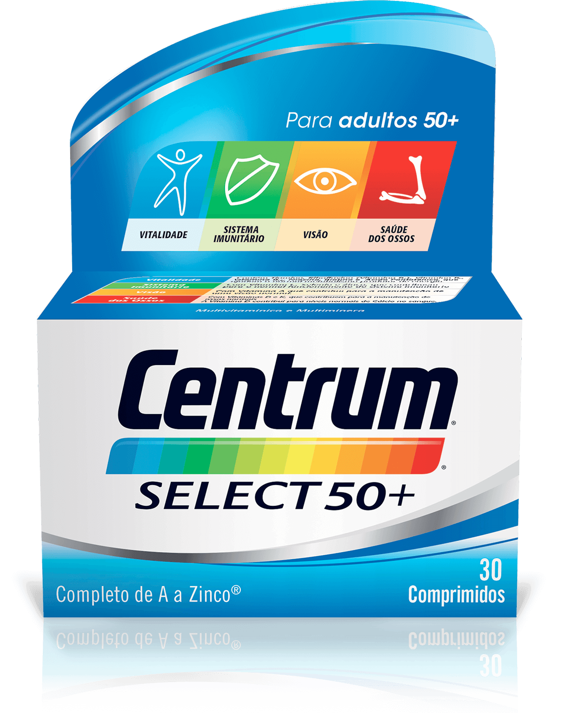 Centrum Select 50+  (x30 comprimidos revestidos)