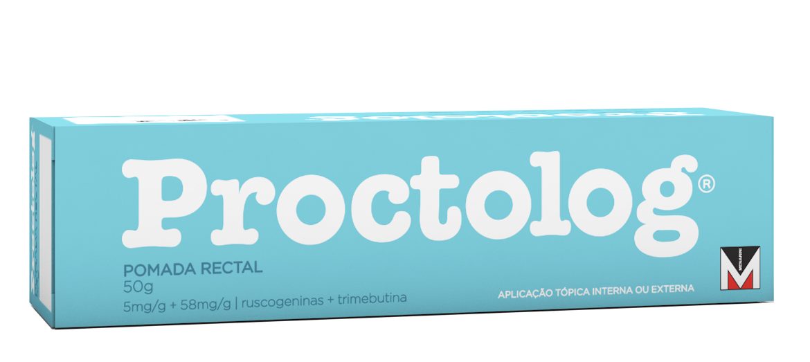 Proctolog, 5/58 mg/g pomada rectal bisnaga - 50g