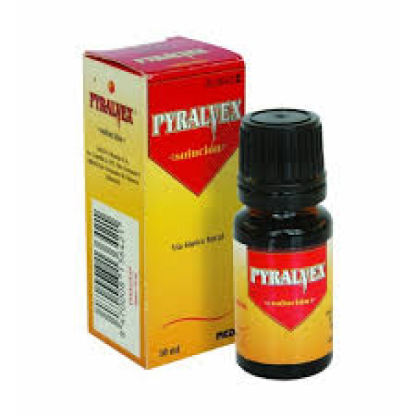 Pyralvex, 50/10 mg/ml solução bucal frasco - 10ml