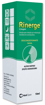 Rinerge, 0,5 mg/ml solução pulverização nasal - 10ml
