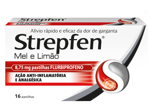 Strepfen Mel & Limão, 8,75 mg (x16 pastilhas)