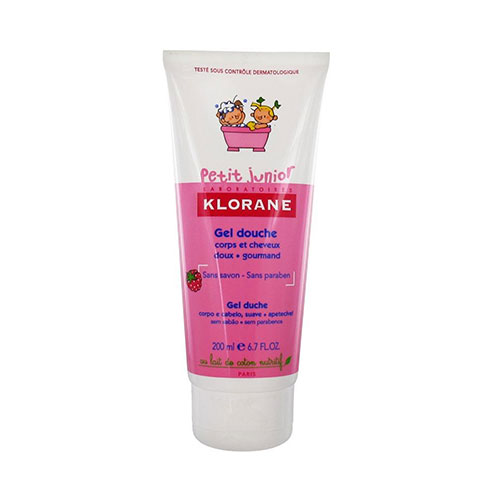 Klorane Petit Júnior Gel Corpo Cabelo Framboesa - 200ml