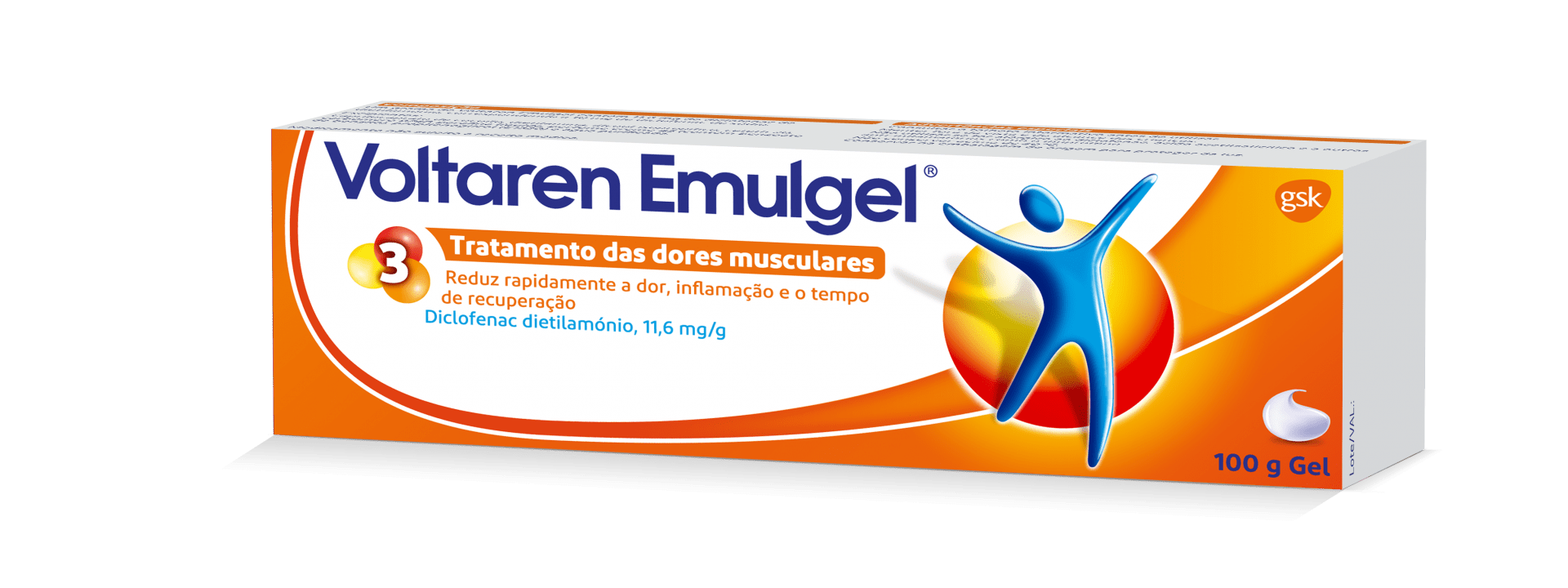 Voltaren Emulgel, 10 mg/g gel bisnaga - 100g