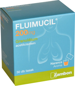 Fluimucil, 200 mg granulado solução oral (x20 saquetas)