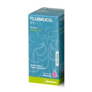Fluimucil 4% Solução Oral, 40 mg/ml solução oral - 200 ml
