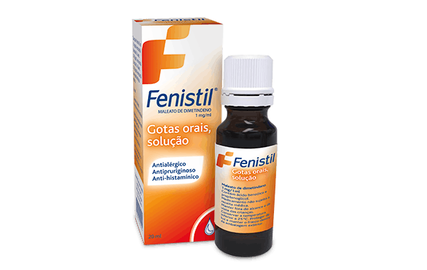Fenistil, 1 mg/ml solução oral gotas - 20ml