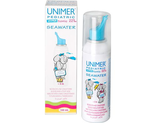 Unimer Pediátrico Spray Hipertónico Nasal - 100ml