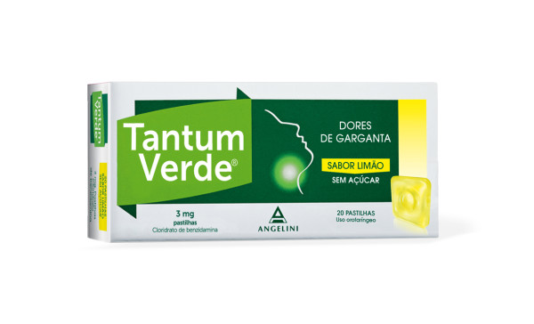 Tantum Verde Pastilhas _ Limão