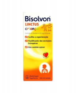 Bisolvon Linctus Criança, 0,8 mg/ml xarope chá - 200ml