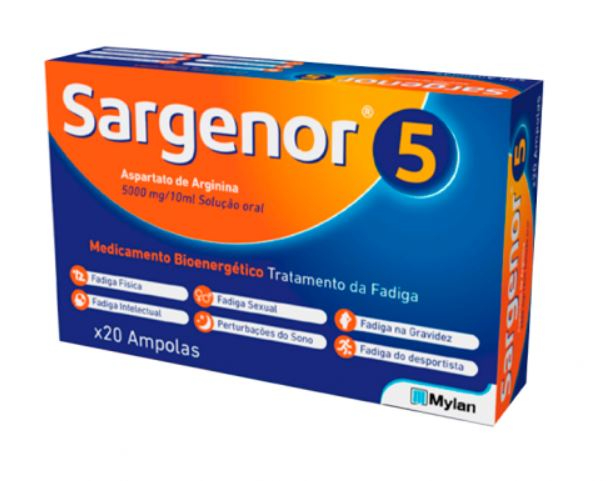 Sargenor 5, 5000 mg/10 ml (x20 ampolas bebíveis)