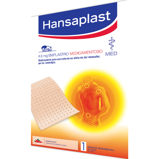 Hansaplast Emplastro Térmico, 4,8 mg/unidade (x1 unidade)