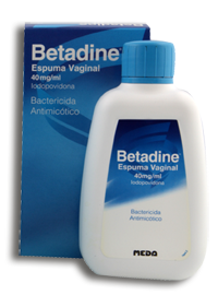 Betadine espuma vaginal