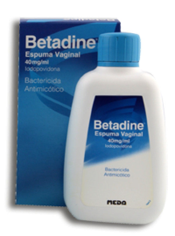 Betadine espuma vaginal