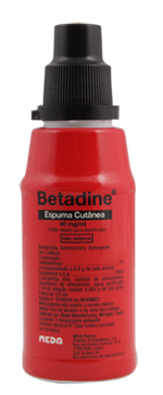 Betadine espuma cutânea - 125ml