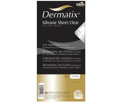 Dermatix Penso Silicone Transparente - 13x13cm