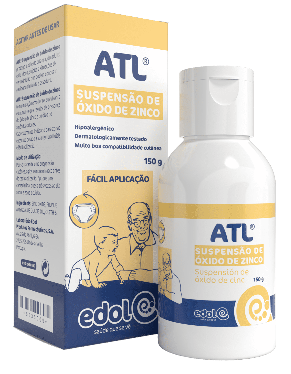 ATL Suspensão Óxido Zinco - 150g