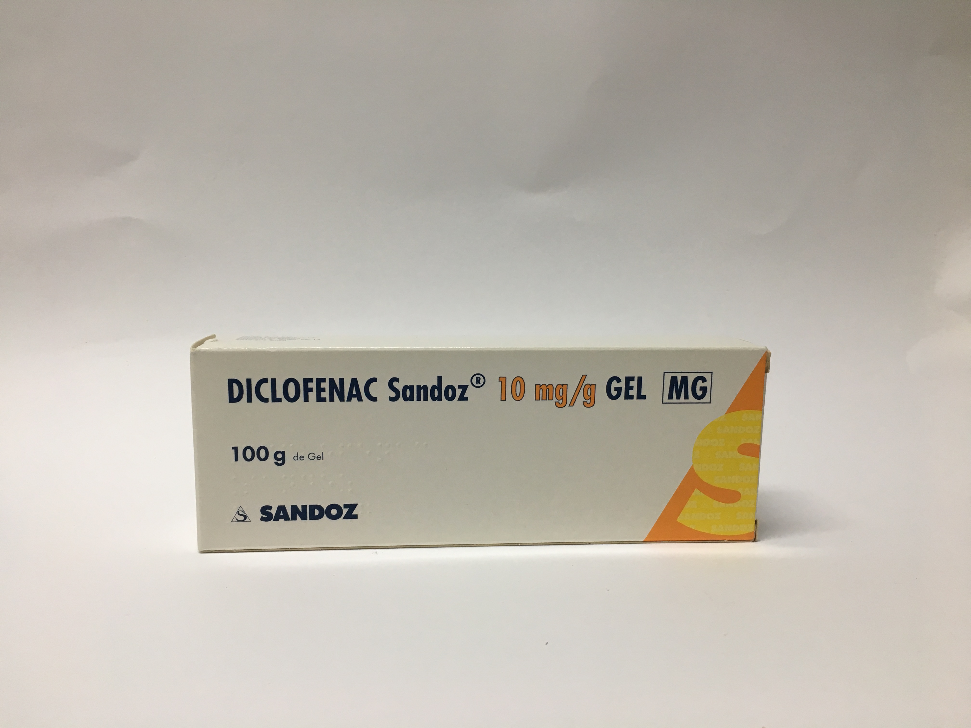 Diclofenac Sandoz MG, 10 mg/g gel - 100g