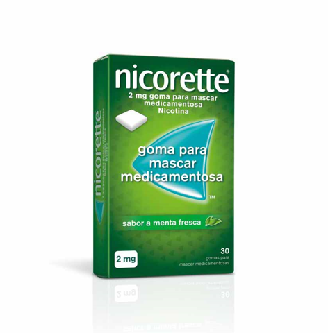 Nicorette Menta Fresca 2mg (x 30 gomas)