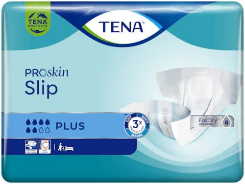 Tena Slip Plus Fralda _Tamanho L (x30 unidades)