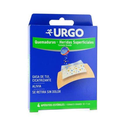 Urgo Queimaduras Penso Estéril Grande (x4 unidades)