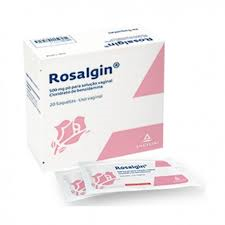 Rosalgin, 500 mg Pó solução vaginal (x20 saquetas)