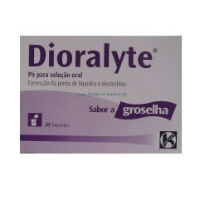 Dioralyte (Sabor Groselha) pó solução oral (x20 saquetas)
