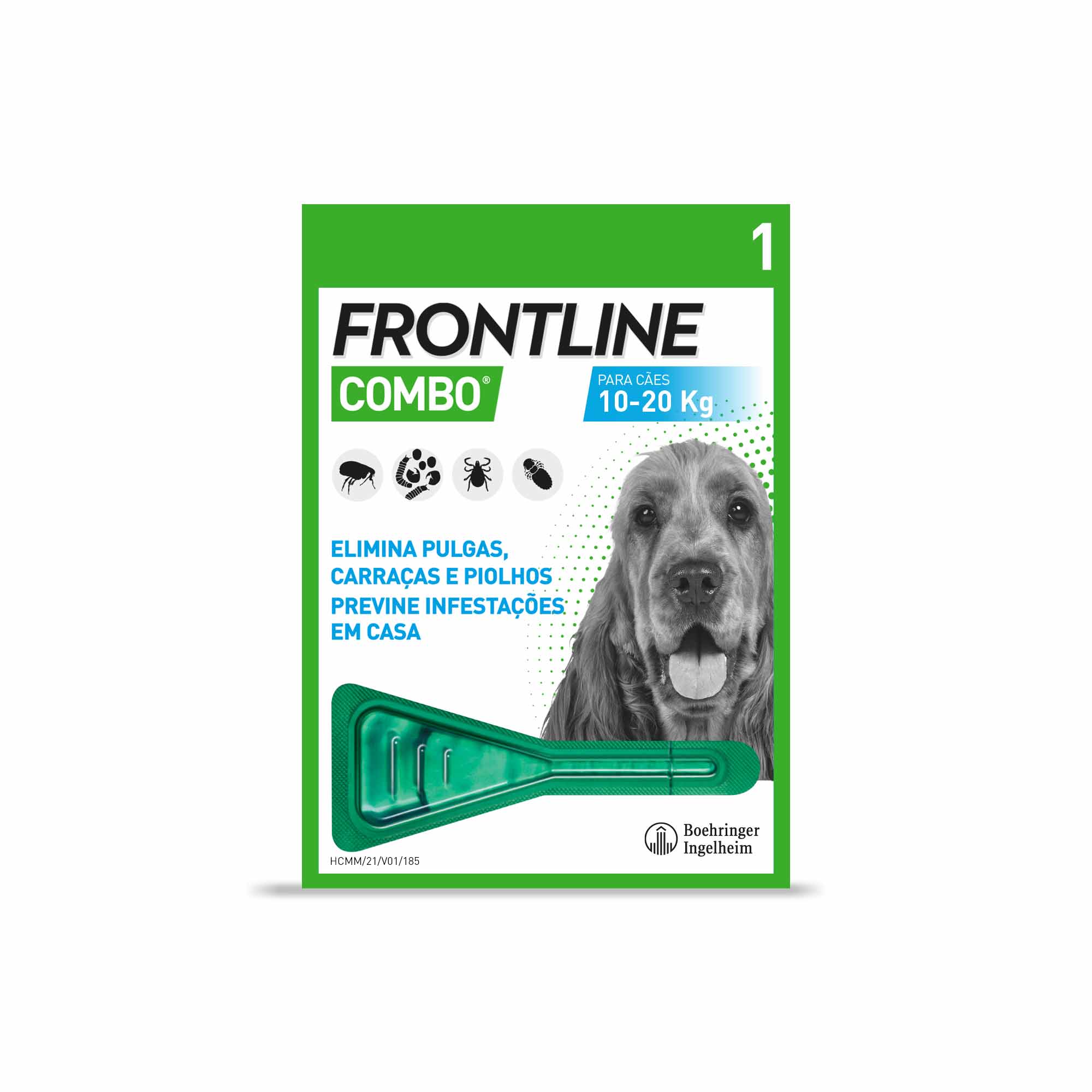 Frontline Combo Solução Cão_ 10-20 Kg - 1,34ml (x1 unidade)