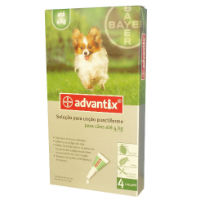 Advantix Cão  Solução Unção - 0,4ml (x4 unidades)_<4kg