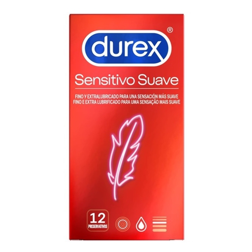 Durex Sensitivo Suave (x12 preservativos)