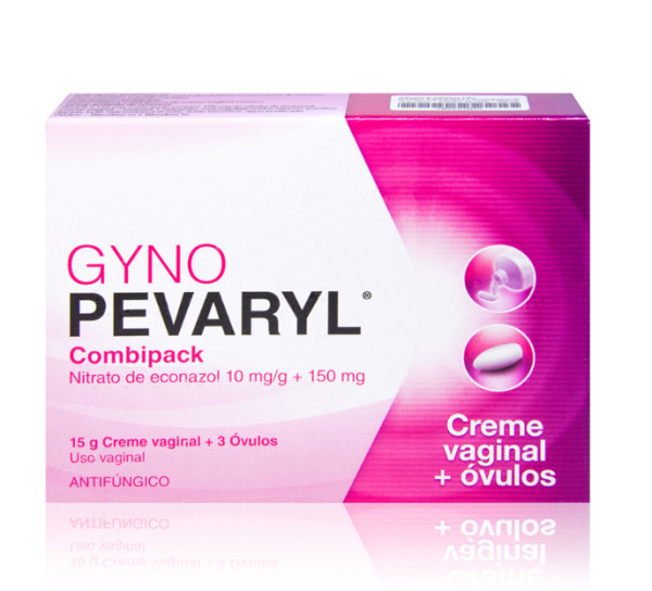 Gyno-Pevaryl Combipack, 10mg/g + 150mg creme bisnaga + ovulo