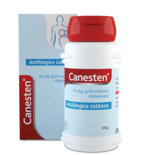 Canesten, 10 mg/g - 30g pó cutâneo